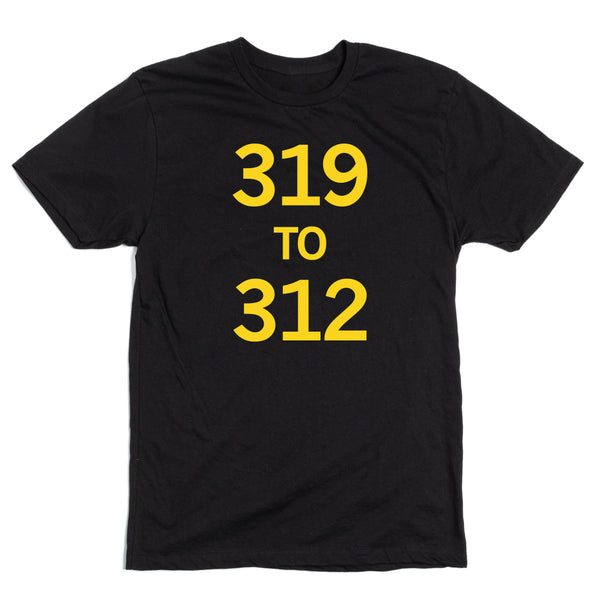 Chicago Iowa Club: 319 to 312 Shirt