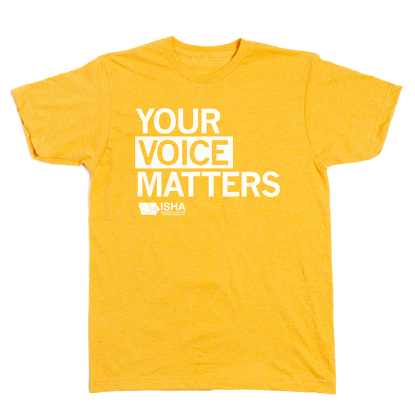 ISHA: Your Voice Matters Shirt