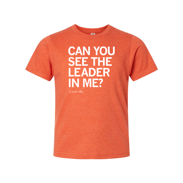 Leader Valley: Can You See The Leader In Me? Kids Shirt