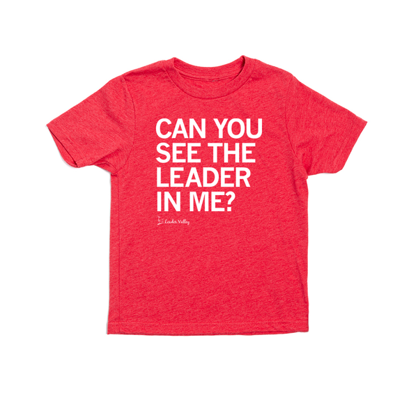 Leader Valley: Can You See The Leader In Me? Kids Shirt