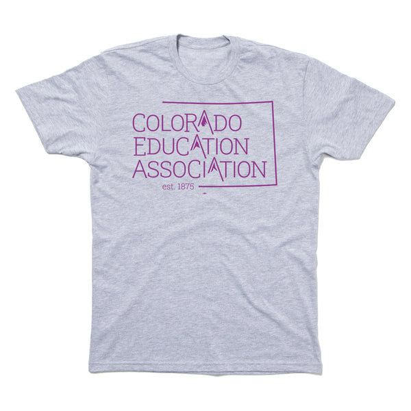 Colorado Education Association Text Shirt