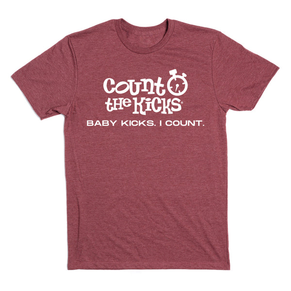 Count the Kicks: Baby Kicks. I Count. Shirt
