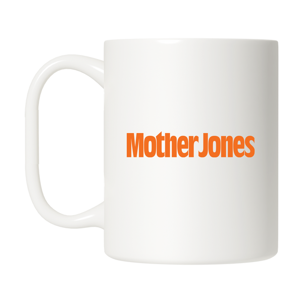 Mother Jones Logo Mug