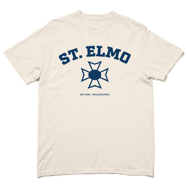 St. Elmo Club: Cross Garment-Dyed Shirt