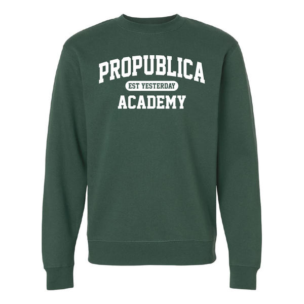 ProPublica Academy Crewneck Sweatshirt