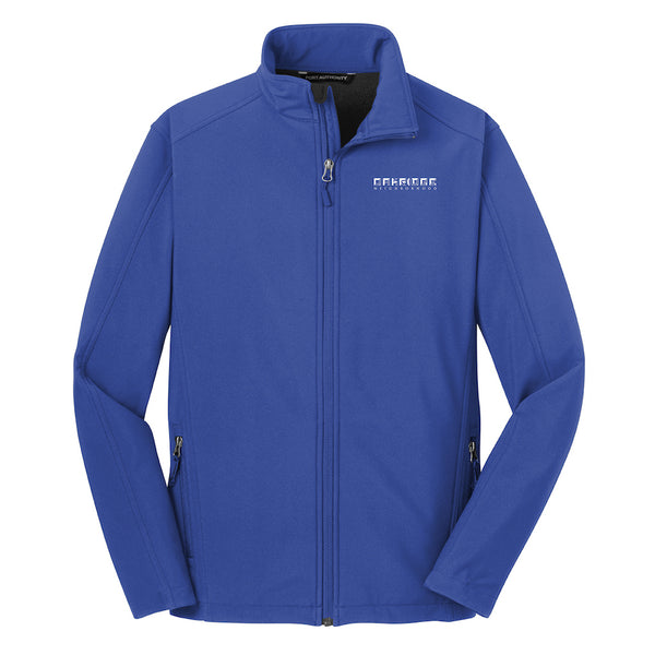 Oakridge Neighborhood: Pocket Logo Soft Shell Jacket
