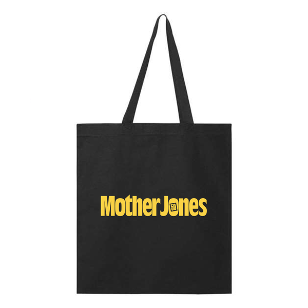 Mother Jones: 50th Logo Tote Bag