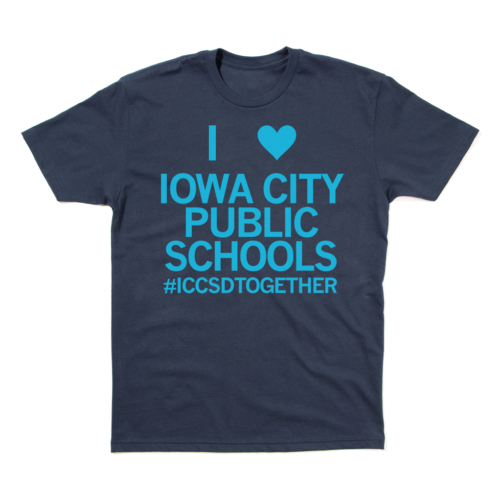IC Schools: I Heart Iowa City Public Schools Shirt, image size:1024x1024