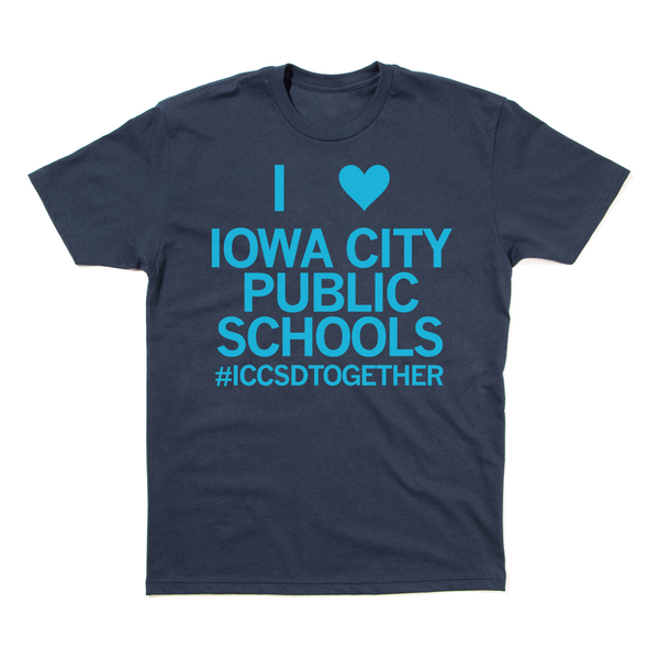 IC Schools: I Heart Iowa City Public Schools Shirt