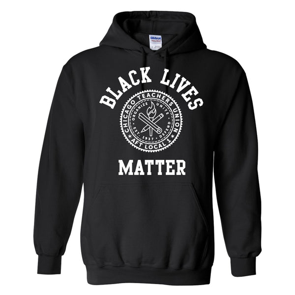 Black Lives Matter Text Hoodie