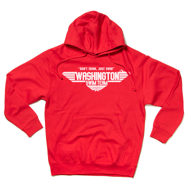Don't Think, Swim Hoodie
