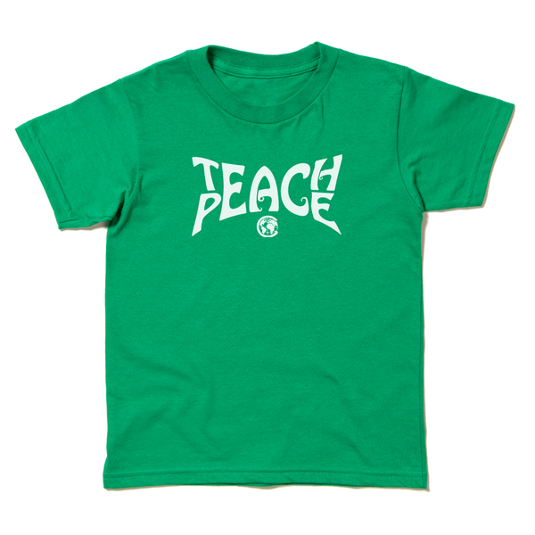 Teach Peace Kids Shirt