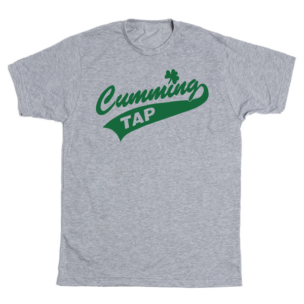 Cumming Tap Script Shirt