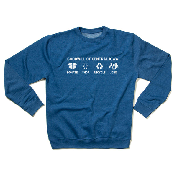 Donate Shop Crewneck Sweatshirt