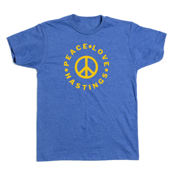 Peace Love Hastings Shirt