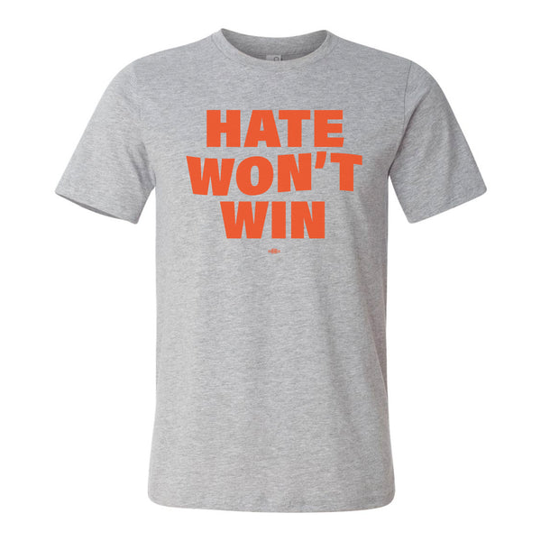 Hate Won't Win Bold Shirt