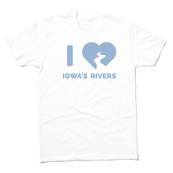 I Heart Iowa's Rivers Shirt
