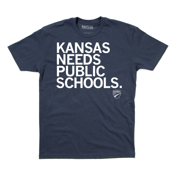 KNEA: Kansas Needs Public Educators Shirt