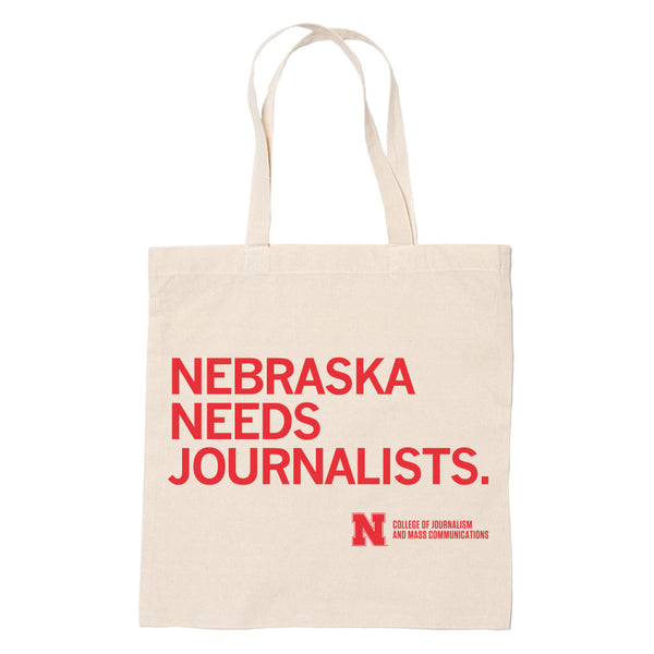 Nebraska Needs Journalists Tote Bag