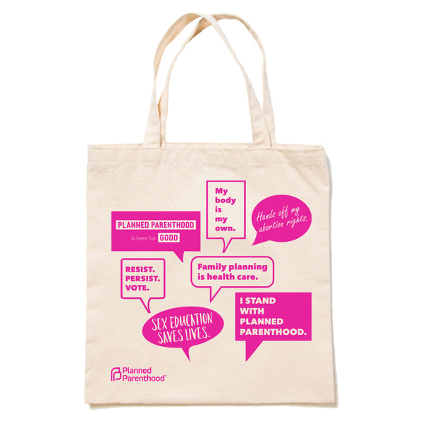 Planned Parenthood Tote Bag