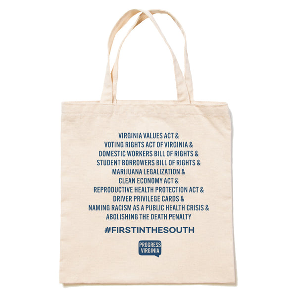 First In The South Tote Bag