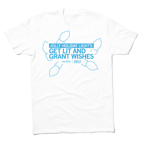 Get Lit and Grant Wishes Shirt - White