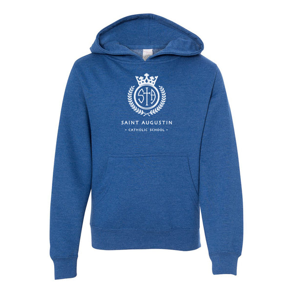 St Augustin Logo Youth Hooded Sweatshirt