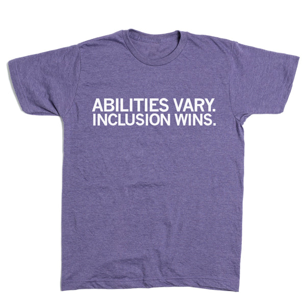 The Arc of East Central Iowa: Abilities Vary. Inclusion Wins. Shirt