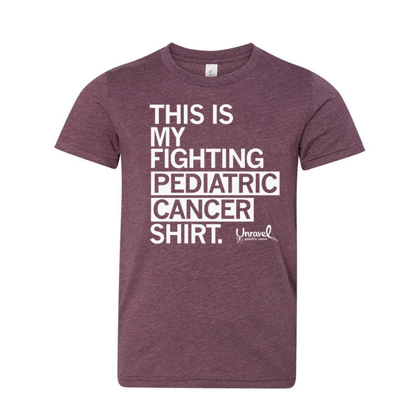 This Is My Fighting Pediatric Cancer Kids Shirt