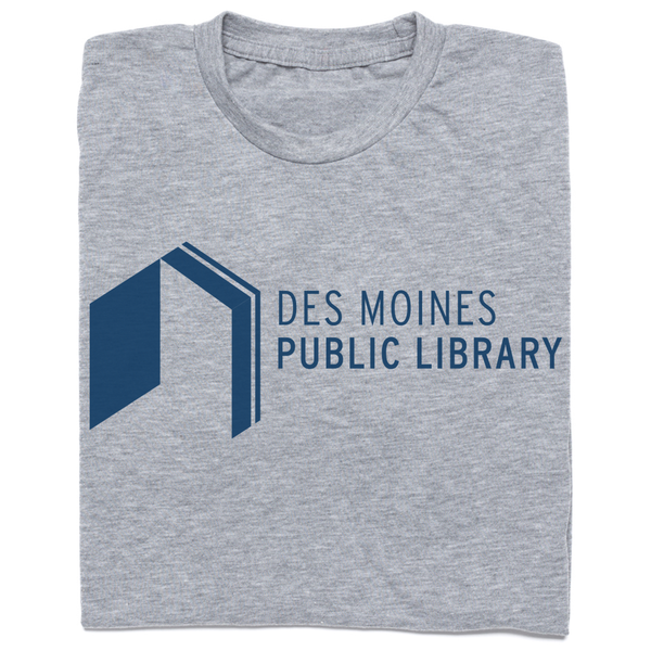 Des Moines Public Library Logo Shirt