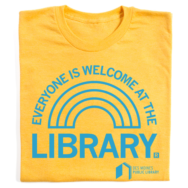 Everyone Is Welcome At The Library Shirt – Raygun Custom