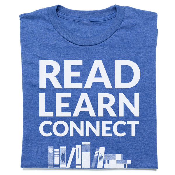 Milwaukee Public Library: Read Learn Connect Books Shirt